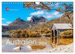 Australien 2024 Natur und Kultur (Wandkalender 2024 DIN A4 quer), CALVENDO Monatskalender