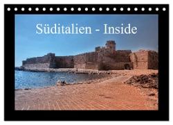 Süditalien - Inside (Tischkalender 2024 DIN A5 quer), CALVENDO Monatskalender