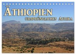 Äthiopien, ursprüngliches Afrika (Tischkalender 2024 DIN A5 quer), CALVENDO Monatskalender