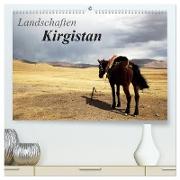 Landschaften Kirgistan (hochwertiger Premium Wandkalender 2024 DIN A2 quer), Kunstdruck in Hochglanz