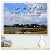 Schwansen 2024. Impressionen zwischen Schlei und Ostsee (hochwertiger Premium Wandkalender 2024 DIN A2 quer), Kunstdruck in Hochglanz