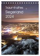 Traumhaftes Siegerland 2024 (Tischkalender 2024 DIN A5 hoch), CALVENDO Monatskalender