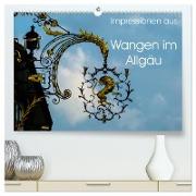 Impressionen aus Wangen im Allgäu (hochwertiger Premium Wandkalender 2024 DIN A2 quer), Kunstdruck in Hochglanz