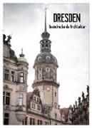 Dresden - Beeindruckende Architektur (Wandkalender 2024 DIN A2 hoch), CALVENDO Monatskalender