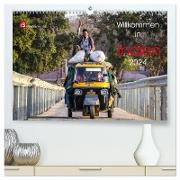 Willkommen in Indien 2024 (hochwertiger Premium Wandkalender 2024 DIN A2 quer), Kunstdruck in Hochglanz