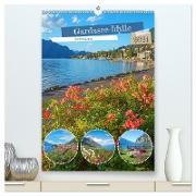 Gardasee-Idylle 2024 (hochwertiger Premium Wandkalender 2024 DIN A2 hoch), Kunstdruck in Hochglanz
