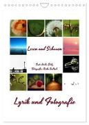 Lyrik und Fotografie - Lesen und Schauen (Wandkalender 2024 DIN A4 hoch), CALVENDO Monatskalender