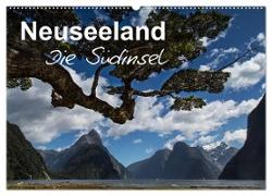 Neuseeland - Die Südinsel (Wandkalender 2024 DIN A2 quer), CALVENDO Monatskalender