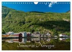 Sommer in Norwegen (Wandkalender 2024 DIN A4 quer), CALVENDO Monatskalender