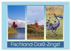 Fischland-Darß-Zingst (Tischkalender 2024 DIN A5 quer), CALVENDO Monatskalender