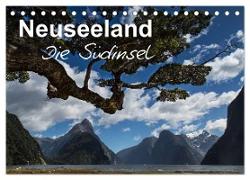 Neuseeland - Die Südinsel (Tischkalender 2024 DIN A5 quer), CALVENDO Monatskalender