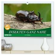 INSEKTEN GANZ NAHE (hochwertiger Premium Wandkalender 2024 DIN A2 quer), Kunstdruck in Hochglanz