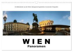 Wien Panoramen (Wandkalender 2024 DIN A3 quer), CALVENDO Monatskalender