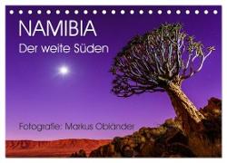 Namibia - Der weite Süden (Tischkalender 2024 DIN A5 quer), CALVENDO Monatskalender