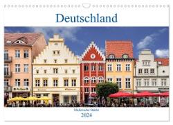 Deutschland - Malerische Städte (Wandkalender 2024 DIN A3 quer), CALVENDO Monatskalender