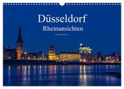Düsseldorf - Rheinansichten (Wandkalender 2024 DIN A3 quer), CALVENDO Monatskalender