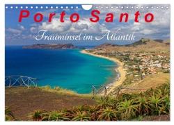 Porto Santo Trauminsel im Atlantik (Wandkalender 2024 DIN A4 quer), CALVENDO Monatskalender