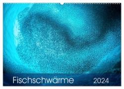 Fischschwärme (Wandkalender 2024 DIN A2 quer), CALVENDO Monatskalender