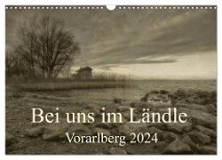 Bei uns im Ländle - Vorarlberg 2024 (Wandkalender 2024 DIN A3 quer), CALVENDO Monatskalender