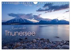 Rund um den Thunersee (Wandkalender 2024 DIN A4 quer), CALVENDO Monatskalender