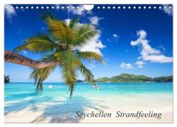 Seychellen Strandfeeling (Wandkalender 2024 DIN A4 quer), CALVENDO Monatskalender