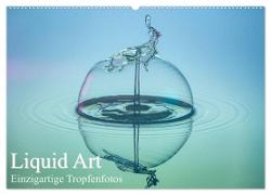 Liquid Art, Einzigartige Tropfenfotos (Wandkalender 2024 DIN A2 quer), CALVENDO Monatskalender