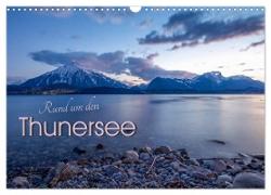 Rund um den Thunersee (Wandkalender 2024 DIN A3 quer), CALVENDO Monatskalender