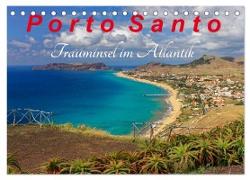 Porto Santo Trauminsel im Atlantik (Tischkalender 2024 DIN A5 quer), CALVENDO Monatskalender