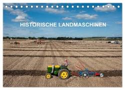 Historische Landmaschinen (Tischkalender 2024 DIN A5 quer), CALVENDO Monatskalender
