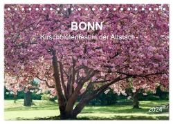 Bonn - Kirschblütenfest in der Altstadt (Tischkalender 2024 DIN A5 quer), CALVENDO Monatskalender