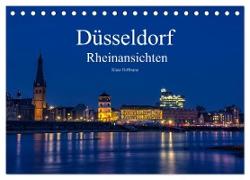 Düsseldorf - Rheinansichten (Tischkalender 2024 DIN A5 quer), CALVENDO Monatskalender