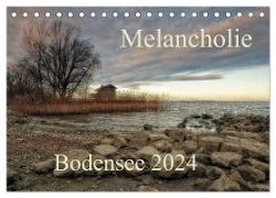 Melancholie-Bodensee 2024 (Tischkalender 2024 DIN A5 quer), CALVENDO Monatskalender