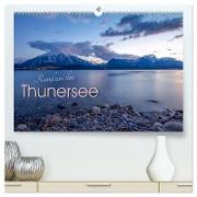 Rund um den Thunersee (hochwertiger Premium Wandkalender 2024 DIN A2 quer), Kunstdruck in Hochglanz