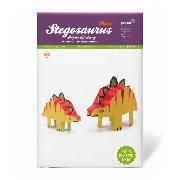 Papierspielzeug. Maxi Stegosaurus