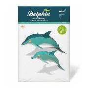Papierspielzeug. Maxi Delphin