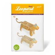 Papierspielzeug. Maxi Leoparden