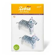 Papierspielzeug. Maxi Zebra