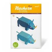 Papierspielzeug. Maxi Nashorn