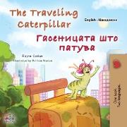 The Traveling Caterpillar (English Macedonian Bilingual Book for Kids)