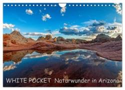 WHITE POCKET - Naturwunder in Arizona (Wandkalender 2024 DIN A4 quer), CALVENDO Monatskalender