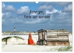 Amrum, Perle der Nordsee (Wandkalender 2024 DIN A3 quer), CALVENDO Monatskalender