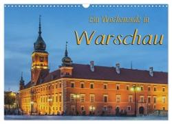 Ein Wochenende in Warschau (Wandkalender 2024 DIN A3 quer), CALVENDO Monatskalender