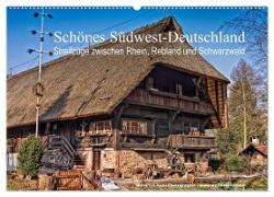 Schönes Südwest-Deutschland Streifzüge zwischen Rhein, Rebland und Schwarzwald (Wandkalender 2024 DIN A2 quer), CALVENDO Monatskalender