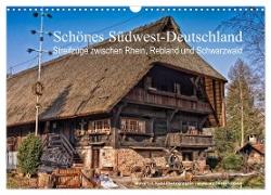 Schönes Südwest-Deutschland Streifzüge zwischen Rhein, Rebland und Schwarzwald (Wandkalender 2024 DIN A3 quer), CALVENDO Monatskalender