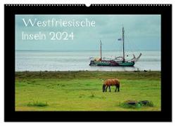 Westfriesische Inseln 2024 (Wandkalender 2024 DIN A2 quer), CALVENDO Monatskalender