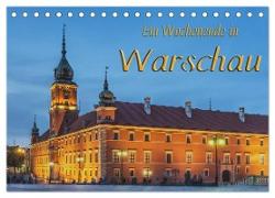 Ein Wochenende in Warschau (Tischkalender 2024 DIN A5 quer), CALVENDO Monatskalender