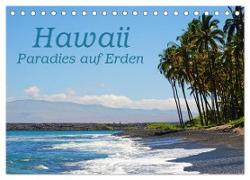Hawaii Paradies auf Erden (Tischkalender 2024 DIN A5 quer), CALVENDO Monatskalender