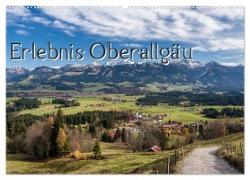 Erlebnis Oberallgäu (Wandkalender 2024 DIN A2 quer), CALVENDO Monatskalender