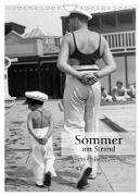 Sommer am Strand (Wandkalender 2024 DIN A4 hoch), CALVENDO Monatskalender