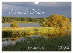 Sehnsucht Natur (Wandkalender 2024 DIN A4 quer), CALVENDO Monatskalender